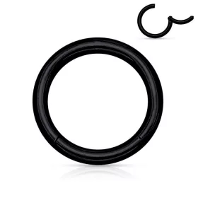 Csuklós karika, kapoccsal 1mm! (feketeszínű 10mm) ????