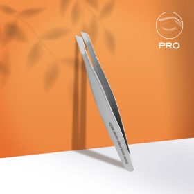   Staleks Pro Expert szemöldök csipesz (széles, ferde élű)