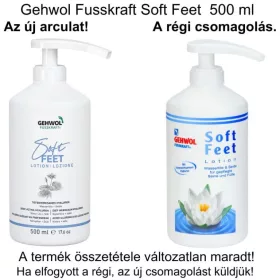 Gehwol Fusskraft Soft Feet Liliomos lábápoló krém 500ml