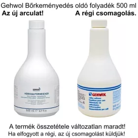 Gehwol Bőrkeményedés puhító folyadék 500ml