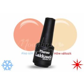 Moonbasanails Thermo Lakkzselé - 409 - rózsaszín - fehér