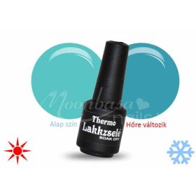 Moonbasanails Thermo Lakkzselé - 412 - kék - tenger zöld