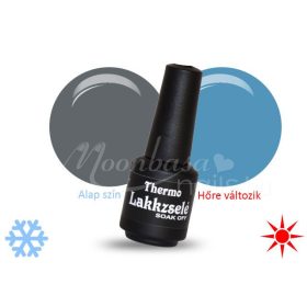   Moonbasanails Thermo Lakkzselé - 415 - galamb szürke - kék