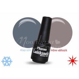   Moonbasanails Thermo Lakkzselé - 418 - sötét szürke - világos szürke