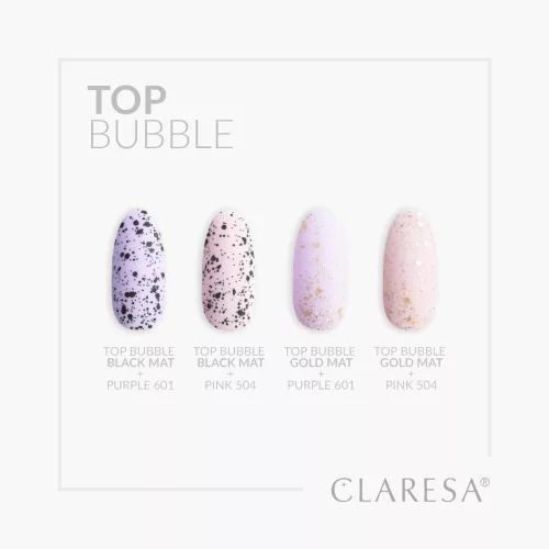 Claresa Matt top - Bubble Gold