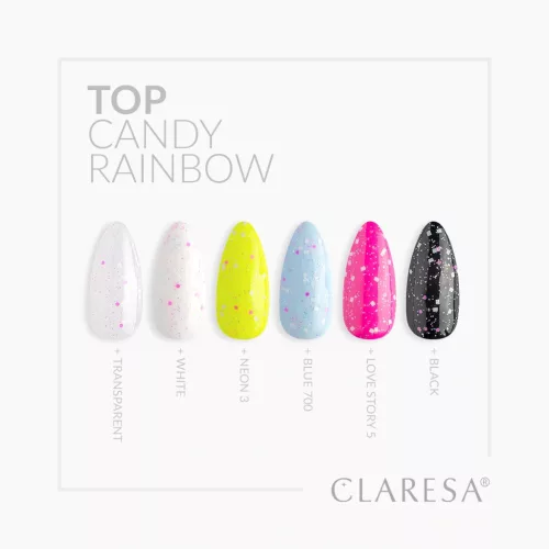 Claresa Top Candy Rainbow