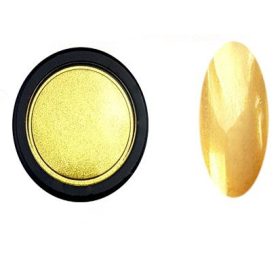 Chrome Mirror pigment por - arany (03)