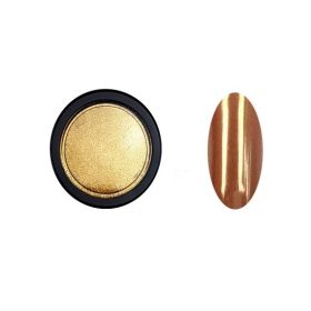 Chrome Mirror pigment por - arany (07)