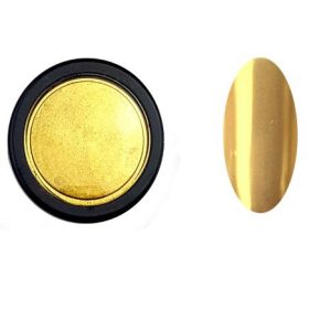   Chrome Mirror pigment por - arany (08) extra finom szemcséjű