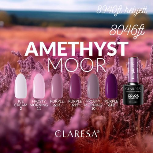 Claresa  Amethyst Moor kollekció (6db)