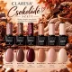 Claresa - Őszi csokoládé gél lakk szett