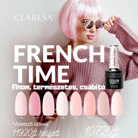 Claresa French Time kollekció (8db)