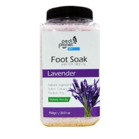 Fürdősó lábáztatáshoz - levendulás 950g