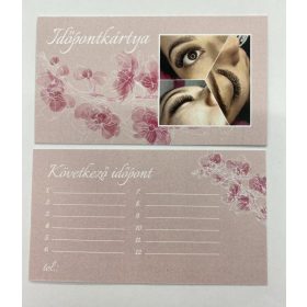 Időpont kártya 10db (7.típus)