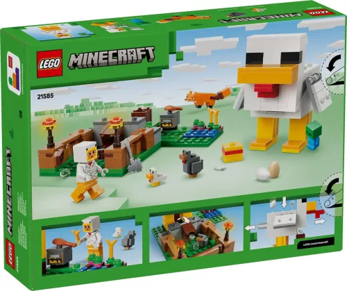 A LEGO® Minecraft™ 21285 Csirkefarm