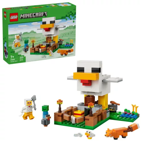 A LEGO® Minecraft™ 21285 Csirkefarm