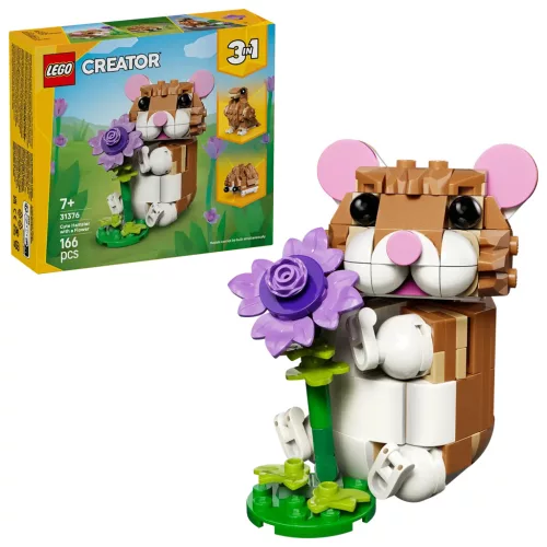 LEGO® Creator 3 az 1-ben 31376 Aranyos hörcsög