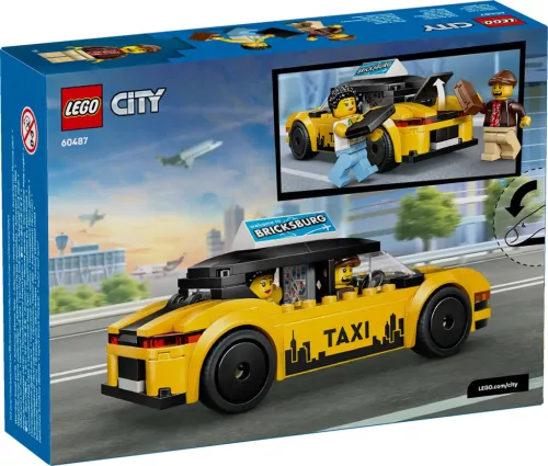 LEGO® City 60487 Sárga taxi