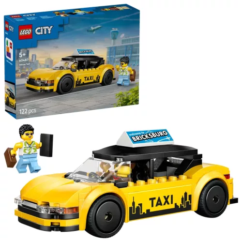 LEGO® City 60487 Sárga taxi