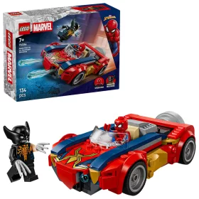   LEGO® Super Heroes 76336 – Pókember a venomizált Farkas ellen