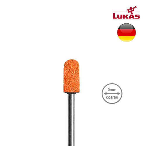 Lukas Podo csiszolósapka - narancs - 5mm - durva