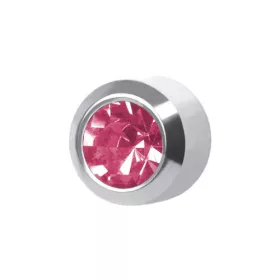 Körfoglalat - natúr szín - rózsaszín - 3mm (210)