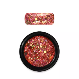 Moyra Holo glitter mix No. 21, Narancs