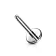 Labret szár 11mm (ezüst szín)