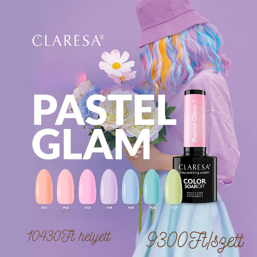 Claresa Pastel Glam kollekció (7db)