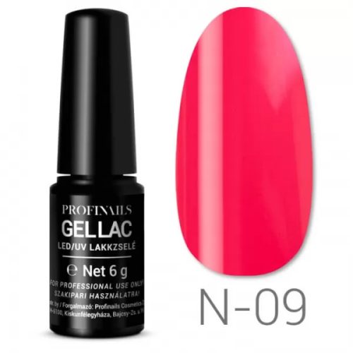  Profinails Gel Lac LED/UV lakkzselé 6 g No. N-09 (Neon Collection)