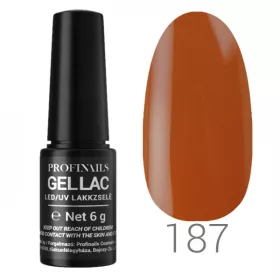 Profinails Gel Lac LED/UV lakkzselé 6 g No.187
