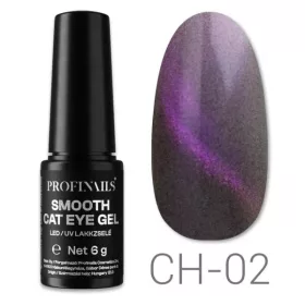 Profinails Smooth Cat Eye LED/UV lakkzselé 6g CH-02