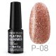 Profinails Platina Glimmer LED/UV lakkzselé P-08