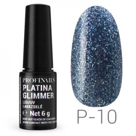 Profinails Platina Glimmer LED/UV lakkzselé P-10