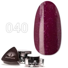 Profinails színes zselé No. 040.
