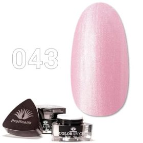 Profinails színes zselé No. 043.