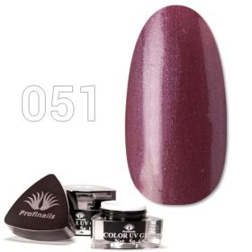Profinails színes zselé No. 051.