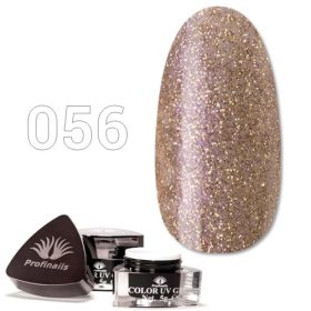 Profinails színes zselé No. 056.