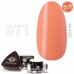Profinails színes zselé No. 071