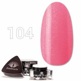 Profinails színes zselé No. 104