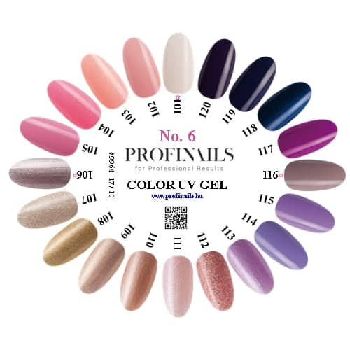 Profinails színes zselé No. 111