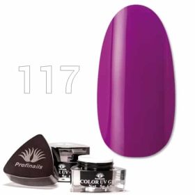 Profinails színes zselé No. 117
