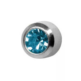 Körfoglalat - natúr szín - v. kék - 4mm (203)