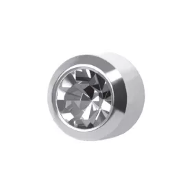 Körfoglalat - natúr szín - crystal - 4mm (204)
