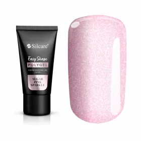 Silcare Polygel Easy Shape Sugar Pink Sparkle