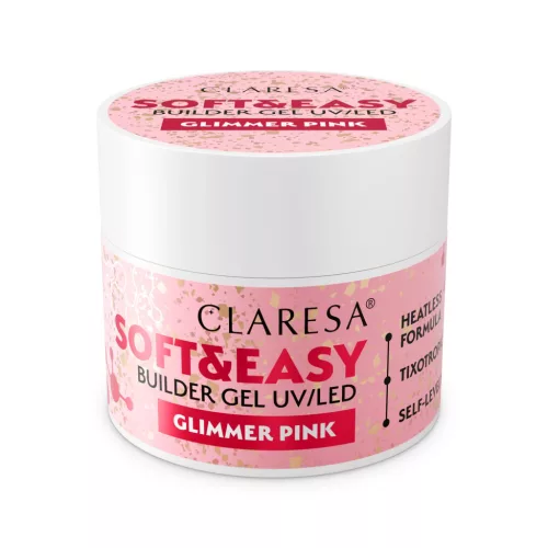 Claresa Soft&Easy Glimmer Pink 90g