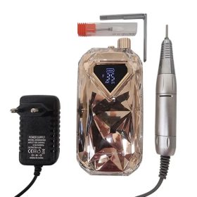   SPT-111 - Műkörmös akkumulátoros csiszológép - Diamond RoseGold (5 V 35 000 RPM)
