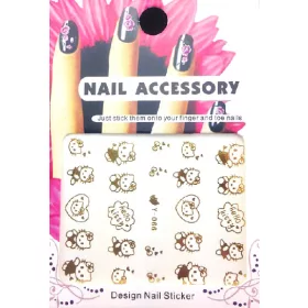 Matrica - Hello Kitty - Y066 arany